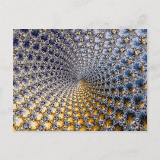 求心性 – フラクタル・アート ポストカード (正面)