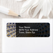 求心性 – フラクタル・アート ラベル (インサイチュ)