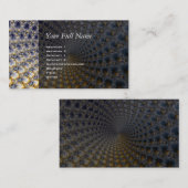 求心性 – フラクタル・アート 名刺 (正面/裏面)