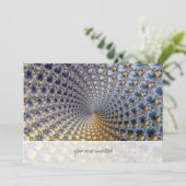 求心性 – フラクタル・アート 招待状 (スタンド正面)