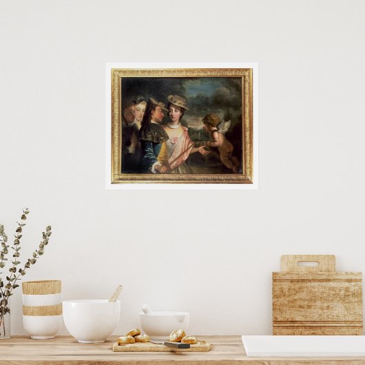 求愛の寓話 ポスター (キッチン)