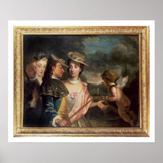 求愛の寓話 ポスター (正面)