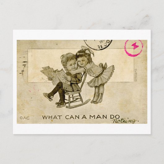 求愛はがき(1911) ポストカード (正面)