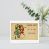 求愛はがき(1914) ポストカード (スタンド正面)