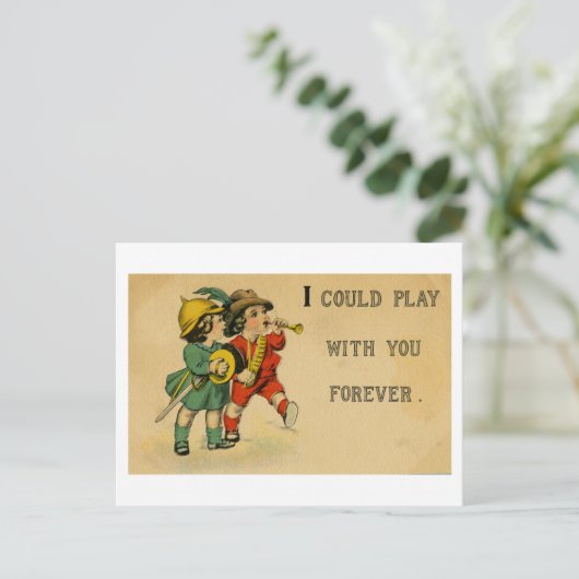 求愛はがき(1914) ポストカード (スタンド正面)