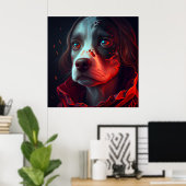 求愛フェムファナッツィ ポスター (ホームオフィス)