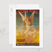 求愛者の宣伝ポスター ポストカード (正面/裏面)