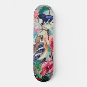 求愛-水絵画彩 スケートボード