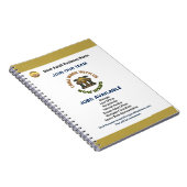 求救済人社員ロゴカスタム   ノートブック (右側)