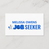 求職者ロゴ、履歴書 名刺 (正面)