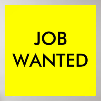 求職者 ポスター