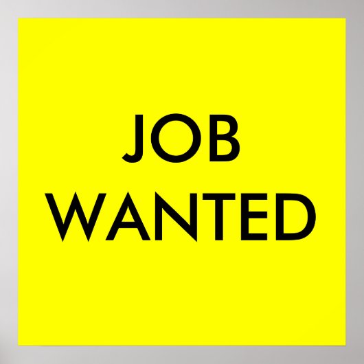 求職者 ポスター (正面)