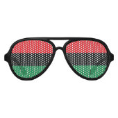 汎アフリカ国旗 アビエーターサングラス