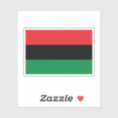 汎アフリカ国旗 シール (シート)