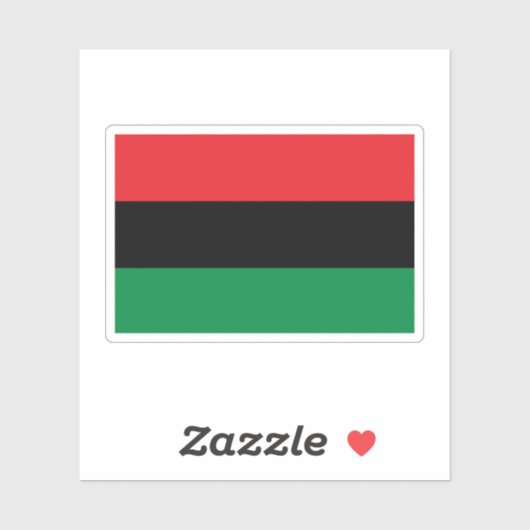 汎アフリカ国旗 シール (シート)