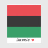 汎アフリカ国旗 シール (シート)