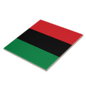 汎アフリカ国旗 タイル (側面)