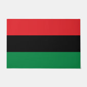 汎アフリカ国旗 ドアマット (正面)