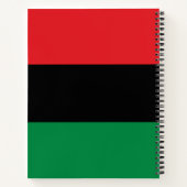 汎アフリカ国旗 ノートブック (裏面)