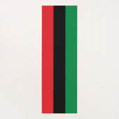 汎アフリカ国旗 ヨガマット (裏面)