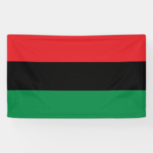 汎アフリカ国旗 横断幕