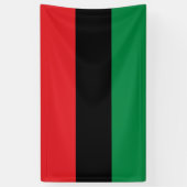 汎アフリカ国旗 横断幕 (縦)