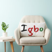 汎アフリカ Igbo ランバークッション (椅子)