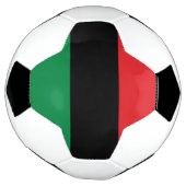 汎アフリカUNIA国旗 サッカーボール (回転)