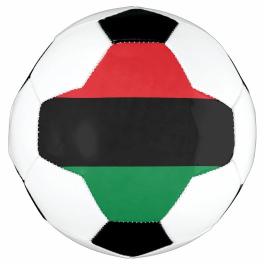 汎アフリカUNIA国旗 サッカーボール (正面)