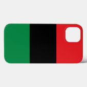 汎アフリカUNIA国旗 Case-Mate iPhoneケース (裏面 (横))
