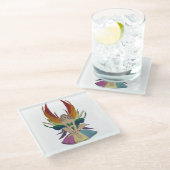 汎性妖精の国 ガラスコースター (アングル)