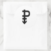 汎性記号 ラウンドシール (バッグ)