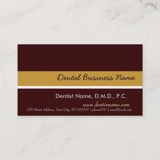 汎用お洒落のクリーン 名刺 (正面)