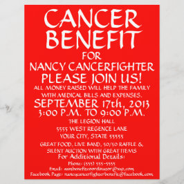 汎用がん特典型フライヤー チラシ