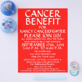 汎用がん特典型フライヤー チラシ (シングル)