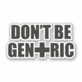 汎用でない – 薬局おもしろい シール (正面)