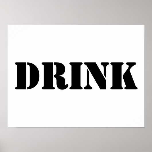 汎用の飲食ユーモアのあるパーティー供給Pos ポスター (正面)