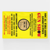 汎用カスタマイズ銃ショーイベント詳細 横断幕 (横)