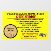 汎用カスタマイズ銃表示イベント詳細アイコン ウィンドウサイン (シート)