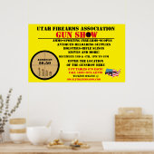 汎用カスタマイズ銃表示イベント詳細アイコン ポスター (キッチン)