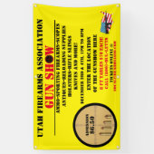 汎用カスタマイズ銃表示イベント詳細アイコン 横断幕 (縦)