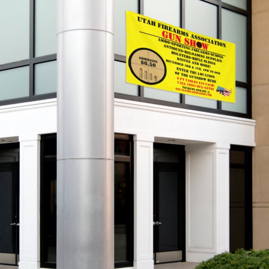 汎用カスタマイズ銃表示イベント詳細アイコン 横断幕 (ビルの外側)