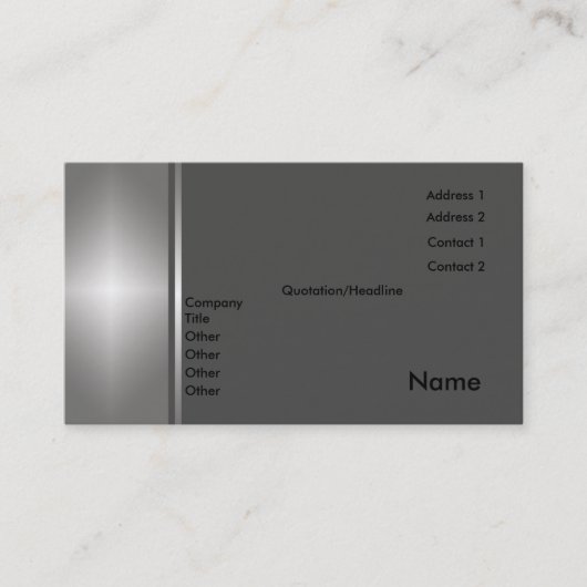 汎用カード 名刺 (正面)