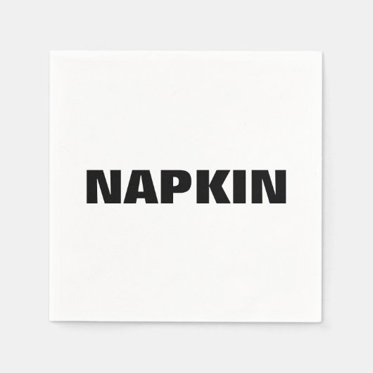 汎用ナプキン スタンダードカクテルナプキン (正面)