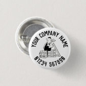 汎用ビルダプロモーションボタンバッジ 缶バッジ (正面&裏面)