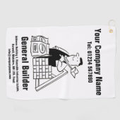 汎用ビルダープロモーションゴルフタオル ゴルフタオル (横)