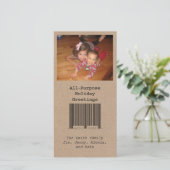 汎用ホリデー写真カード シーズンカード (スタンド正面)