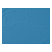 汎用ミディアムブルー – テーブルクロス (正面(横))