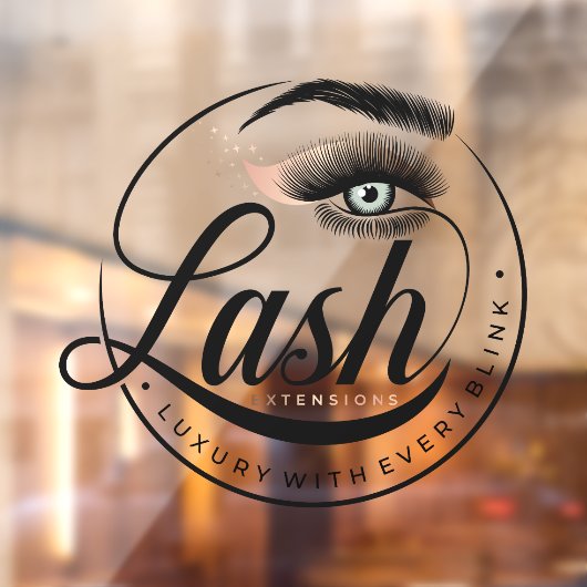 汎用ラグジュアリーアイラッシュエクステンションサロンスパ ウィンドウサイン (シート2)