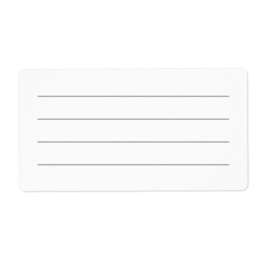 汎用ラベル ラベル (正面)